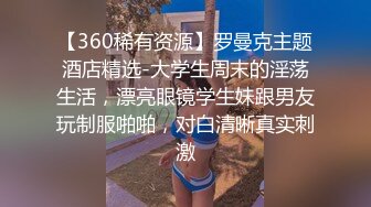 【360稀有资源】罗曼克主题酒店精选-大学生周末的淫荡生活，漂亮眼镜学生妹跟男友玩制服啪啪，对白清晰真实刺激