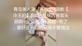 青岛美人妻，在线SM调教【冷王妃】狗奴~丝袜内裤套头舔脚~足交~舔逼舔屁~绝了，喜好这一口的兄弟不要错过 (3)